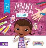 Zabawy z wyobraźnią. Tatuaże. Dosia. Autor: Opracowanie zbiorowe. Dadada.pl Okładka książki Zabawy z wyobraźnią. Tatuaże. Dosia