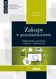 Zakupy w przedsiębiorstwie. Autor: Wojciech Budzyński. Dadada.pl Okładka książki Zakupy w przedsiębiorstwie