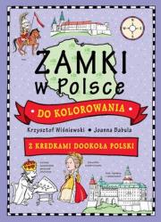 Okładka książki Zamki w Polsce do kolorowania