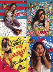 Zeszyt A4 Soy Luna w linie 60 kartek 10 sztuk mix. Wydawca: VERTE. Dadada.pl Opakowanie Zeszyt A4 Soy Luna w linie 60 kartek 10 sztuk mix