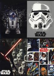 Zeszyt A5 Star Wars w kratkę 32 kartki 10 sztuk mix. Wydawca: VERTE. Dadada.pl Opakowanie Zeszyt A5 Star Wars w kratkę 32 kartki 10 sztuk mix