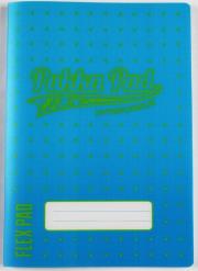 Opakowanie Zeszyt B5/60K kratka Neon blue PUKKA