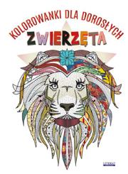 Zwierzęta. Kolorowanki dla dorosłych. Autor: Tonder Krzysztof. Dadada.pl Okładka książki Zwierzęta. Kolorowanki dla dorosłych