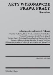 Okładka książki Akty wykonawcze prawa pracy Komentarz