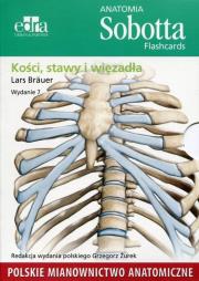 Okładka książki Anatomia Sobotta Flashcards Kości stawy i więzadła