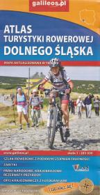 Atlas Turystyki Rowerowej Dolnego Śląska, 1:285 000. Autor: Opracowanie zbiorowe. Dadada.pl Okładka książki Atlas Turystyki Rowerowej Dolnego Śląska, 1:285 000