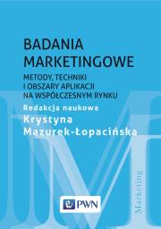 Okładka książki Badania marketingowe