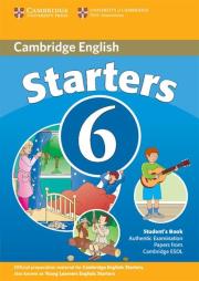 Opakowanie Cambridge Young Learners English Tests 6 Starters Student's Book