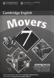 Opakowanie Cambridge Young Learners English Tests 7 Movers Answer Booklet