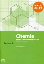 Chemia LO Próbne arkusze maturalne z.2 ZR w.2016. Autor: Kamil Kaznowski. Dadada.pl Okładka książki Chemia LO Próbne arkusze maturalne z.2 ZR w.2016