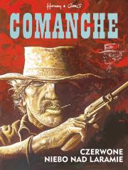 Comanche 4 Czerwone niebo nad Laramie. Autor: Huppen Hermann. Dadada.pl Okładka książki Comanche 4 Czerwone niebo nad Laramie