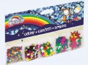 Opakowanie Confetti cekiny gwiazdy mix FIORELLO