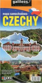 Okładka książki Czechy 1:500 000