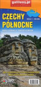 Okładka książki Czechy Północne 1:200 000