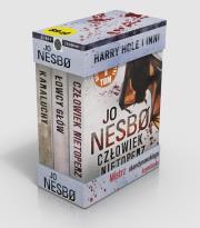 Człowiek nietoperz / Karaluchy / Łowcy głów. Autor: JO NESBØ. Dadada.pl Okładka książki Człowiek nietoperz / Karaluchy / Łowcy głów