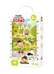 CzuCzu Puzzle obserwacyjne Ogród 3+. Autor: Opracowanie zbiorowe. Dadada.pl Okładka książki CzuCzu Puzzle obserwacyjne Ogród 3+