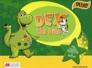 Dex the Dino Książka ucznia Plus. Autor: Sandie Mourao. Dadada.pl Okładka książki Dex the Dino Książka ucznia Plus