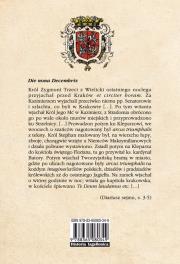 Diariusze sejmu koronacyjnego Zygmunta III Wazy 1587/1588 roku. Autor: Kaniewska Irena. Dadada.pl Okładka książki Diariusze sejmu koronacyjnego Zygmunta III Wazy 1587/1588 roku