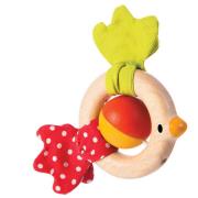 Drewniana grzechotka ptaszek. Wydawca: Plan toys. Dadada.pl Opakowanie Drewniana grzechotka ptaszek