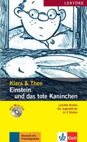 Okładka książki Einstein und das tote Kaninchen Klara & Theo + CD