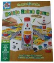 Opakowanie Ekologiczna butelka - Robot z grą planszową