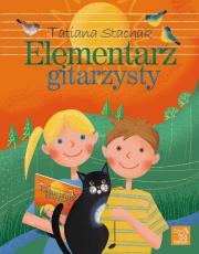 Elementarz gitarzysty. Autor: Tatiana Stachak. Dadada.pl Okładka książki Elementarz gitarzysty