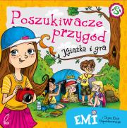 Emi i Tajny Klub Superdziewczyn Poszukiwacze przygód Książka i gra. Autor: Agnieszka Mielech. Dadada.pl Okładka książki Emi i Tajny Klub Superdziewczyn Poszukiwacze przygód Książka i gra