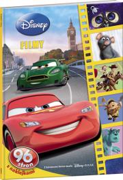 Okładka książki Filmy. 96 stron z naklejkami.