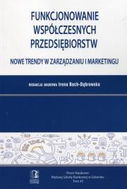 Okładka książki Funkcjonowanie współczesnych przedsiębiorstw