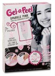 Opakowanie Gel-a-Peel Zestaw podstawowy - różowy brokat