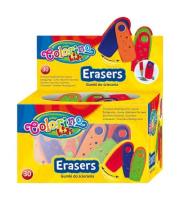 Opakowanie Gumka do ścierania obrotowa Colorino Display 30 sztuk