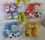 Opakowanie Gumki do Ścierania Puzzle 4 szt. MIX 2 STnux