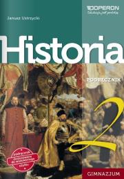 Okładka książki Historia GIM 2 Podr. w.2016 OPERON