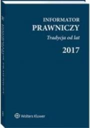 Okładka książki Informator Prawnicz 2017 Tradycja od lat granatowy