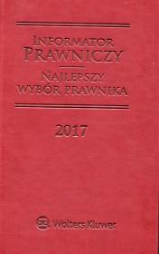 Okładka książki Informator prawniczy 2017 Najlepszy wybór