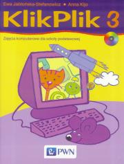Okładka książki Informatyka SP KL 3. Podręcznik z ćwiczeniami KlikPlik (2016