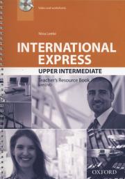 International Express Upper Interediate Teacher's Resource Book + DVD. Autor: Leeke Nina. Dadada.pl Okładka książki International Express Upper Interediate Teacher's Resource Book + DVD