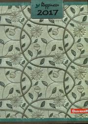 Okładka książki Kalendarz książkowy A5/320k. Art srebrny