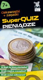 Okładka książki Kapitan Nauka SuperQuiz Pieniądze