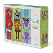 Opakowanie Klocki układanki - zbuduj potwora