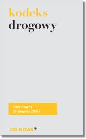 Okładka książki Kodeks drogowy