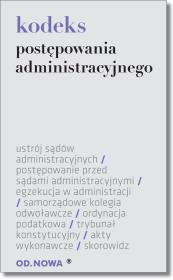 Kodeks postępowania administracyjnego. Autor: Opracowanie zbiorowe. Dadada.pl Okładka książki Kodeks postępowania administracyjnego