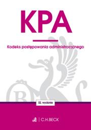 Kodeks postępowania administracyjnego. Autor: praca zbiorowa. Dadada.pl Okładka książki Kodeks postępowania administracyjnego