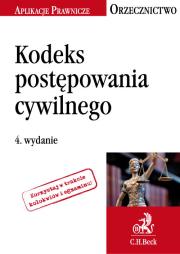 Kodeks postępowania cywilnego Orzecznictwo. Autor: Utrata Marta. Dadada.pl Okładka książki Kodeks postępowania cywilnego Orzecznictwo