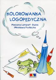Okładka książki Kolorowanka logopedyczna
