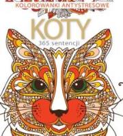 Okładka książki Kolorowanki antystresowe. Koty