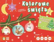 Okładka książki Kolorowe święta Książka z grą Zestaw 2