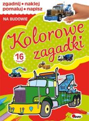 Okładka książki Kolorowe zagadki na budowie