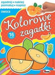 Okładka książki Kolorowe Zagadki Owoce