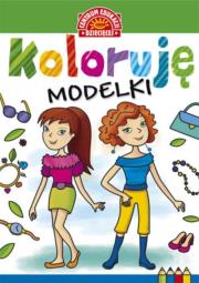 Okładka książki Koloruję Modelki